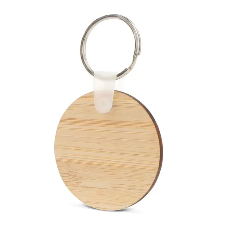 Keyring Bamboo round - LT99716 (N0094)